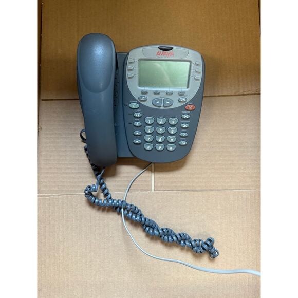 Lot of 5 Avaya 5410 Office Digital Display Desk Phone Telephone VOIP with Stands - Picture 2 of 6